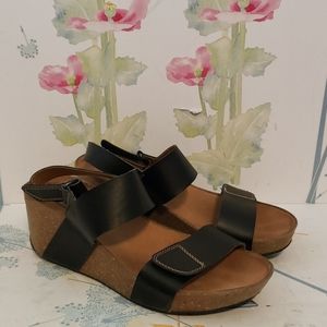 Clarks wedge heels